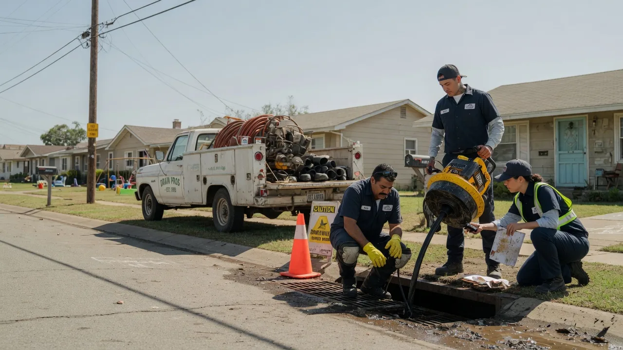 Drain Cleaning in High Island, TX near me